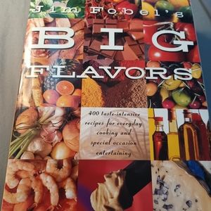 Jim Fobel's Big Flavors cookbook soft cover